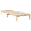 VidaXL Extra Long Bed Frames Without Mattress 80x210 Cm Solid Pine Wood, Bed, Bedroom Furniture, Wooden Bed, Single Bed, 852400