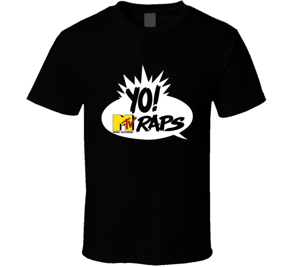 

Черная футболка MTV Yo Raps L