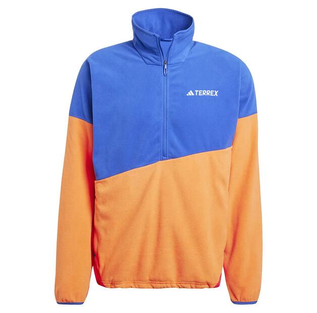 Adidas Fleece Jacket with Half-zip Terrex Multi Climawarm