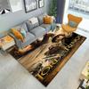 1PC Lord of the Rings Print Rug - Home Decoration Carpet For Living Room Bedroom Flooring Computer Chair Area Rug