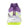 Badminton Shoes Wave Claw NEO3 FIT Unisex Cm 2E White X Black X Lime [Mizuno] 24.0