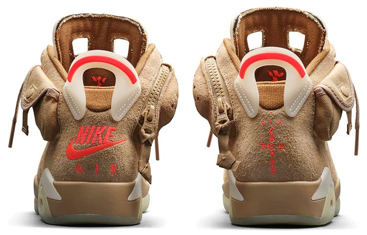 Jordan 6 Retro Travis Scott British Khaki DH0690-200
