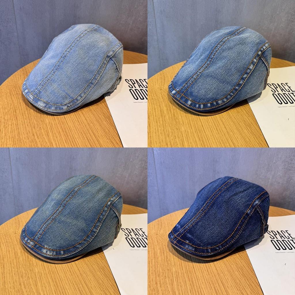 Stylish Denim Cap With Sun Protection For Hip Hop Style Fashion Breathable Gift