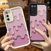 Phone Case: 2D Flat Samsung Galaxy A34 A35 M05 M06 S20 S22 S21 FE Plus 5G Protective Case, Fluid Drop, Perfect Christmas and Halloween Holiday Gift