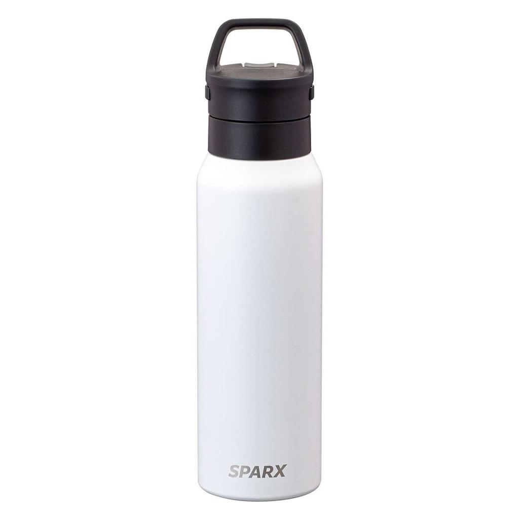 Atlas Sparks Carbonated Water for Carbonated Keeps Drinks Vacuum Stainless for and White Drinks ASO-750WH Bottle, 750ml, Drinks, Cold, Insulated,