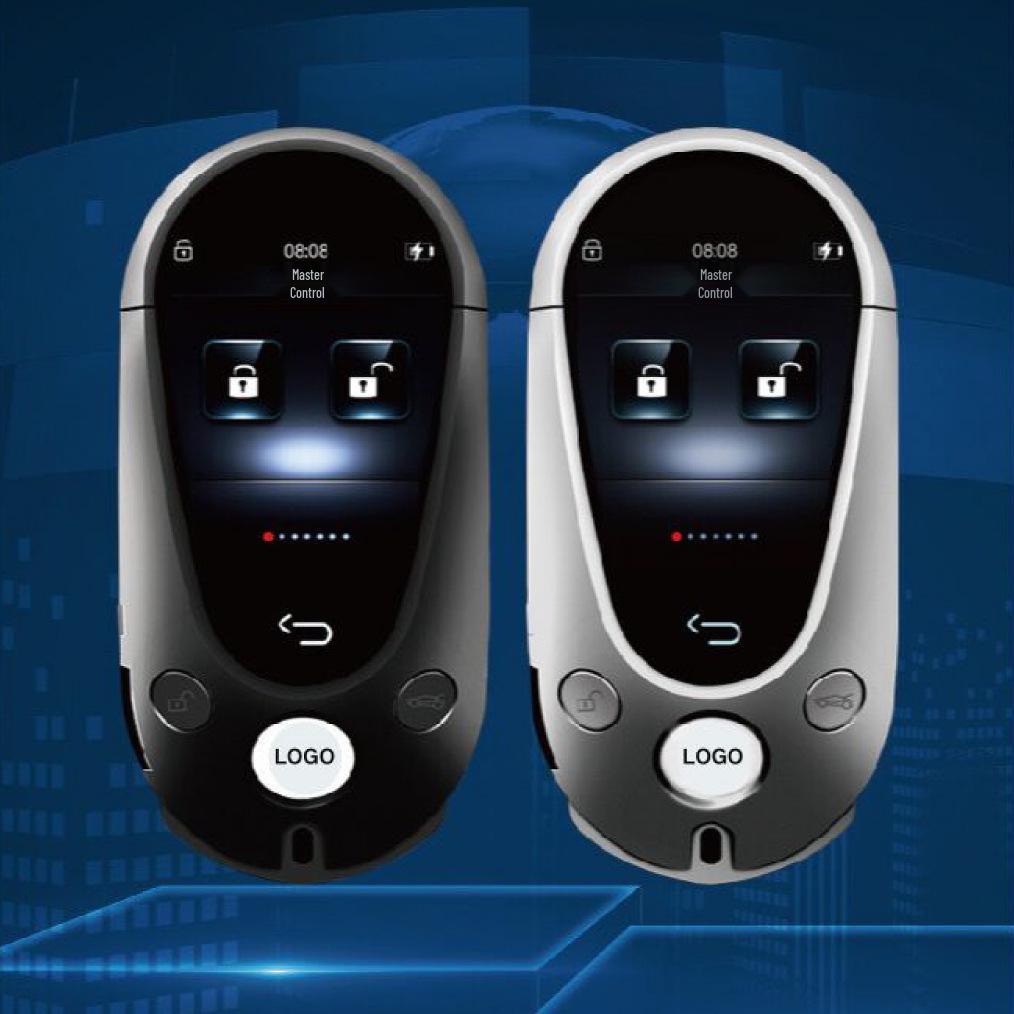 Universeller Autoschlüssel LCD-Display mit Keyless-Entry-Funktion