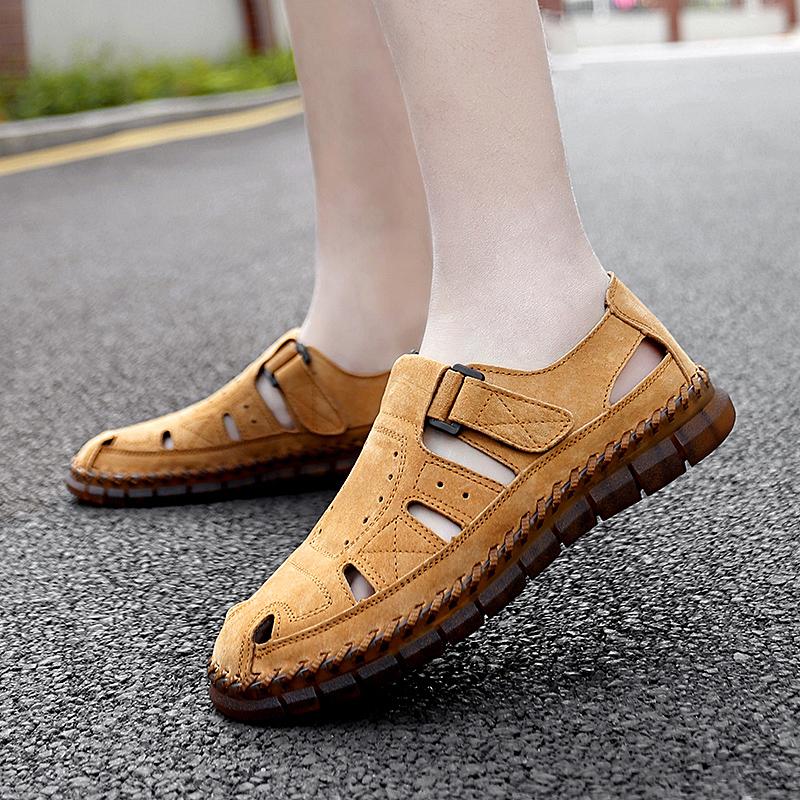 Fashion Summer Outdoor Sandals for Men Breathable Hiking Shoes Water Beach Mens Sandals Camping Climbing Aqua Sneaker