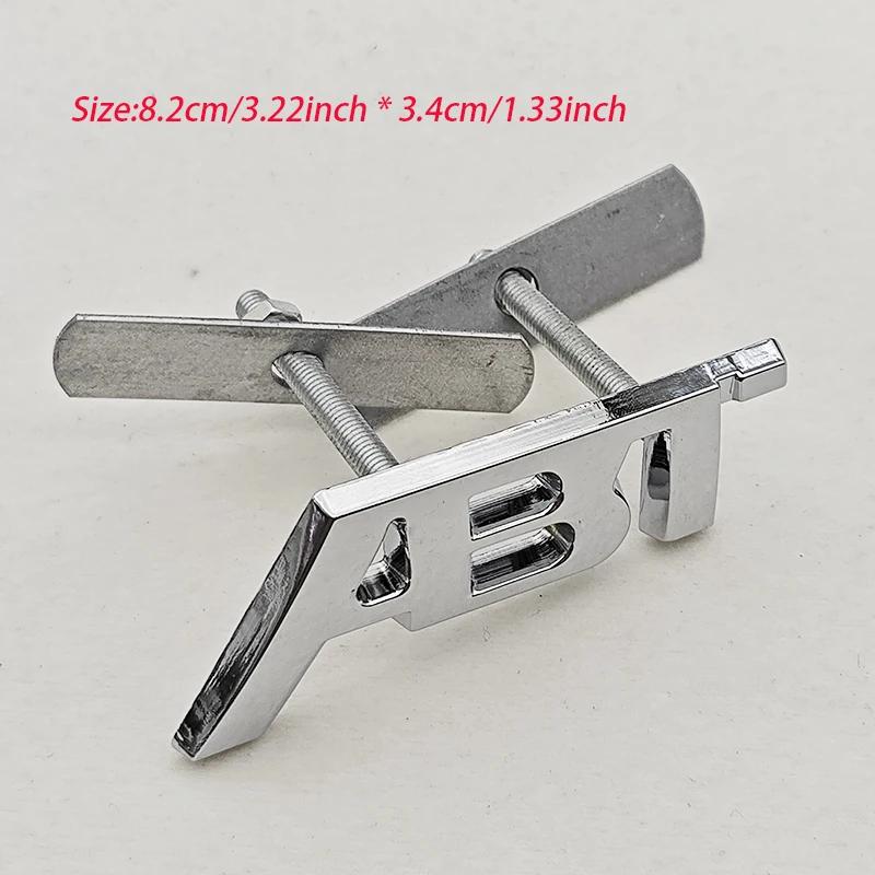JIYQ3 3D ABT Logo Emblem Car Trunk Front Grille Badge For T6 S5 RS7 C8 Q8 RS6 SQ5 Q5 Q7 RS4 A3 8V A6 Skoda Sticker Auto Accessories