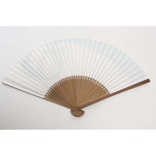 [Hasegawa] Men's Folding Fan, Tailored by Kyoto Artisans, Includes Fan Case, Gift Boxed (Carp)