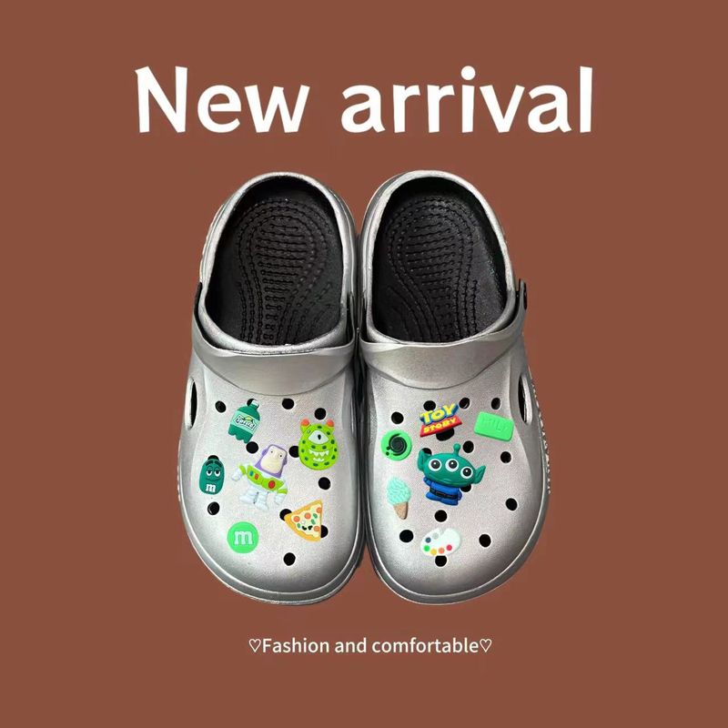 

Летние мягкие мультяшные туфли с дырочками 2301 silver [Bus Lightyear]] 38-39(245mm)