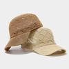 Grass Woven Duck Tongue Hat for Women Summer Outdoor Breathable Sun Hat Solid Color Casual Grass Hat