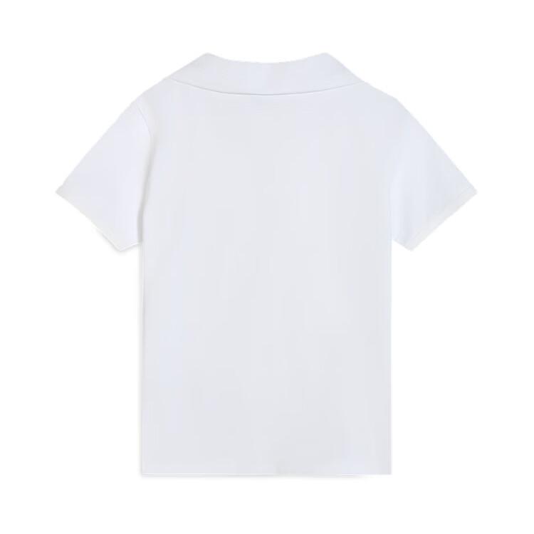 New PUMA Graphic SS25 Polo Shirt Women's White 02 633121-02