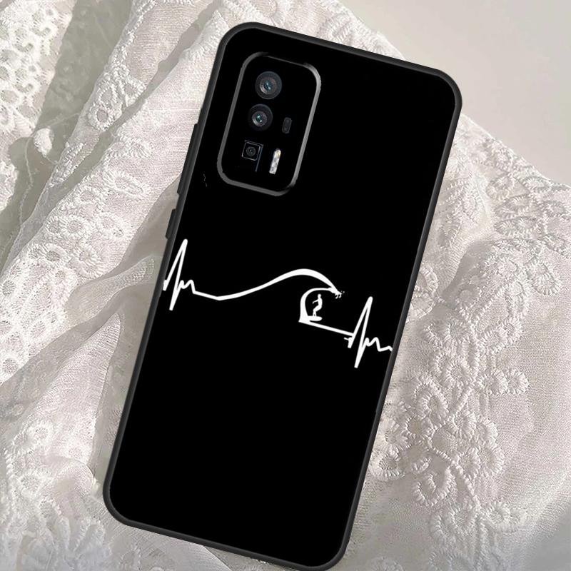 Surfer Surf Hang Loose Shaka Case For Xiaomi 14T 11T 12T 13T Pro 13 14 Ultra POCO X6 Pro M6 X3 X5 M5s F3 F5 F6 Cover