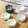 Neck Guard Slow Feeder Bowl Large Diameter Cat Water Bowl Ceramic Raised Pet Bowl  Household Use