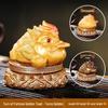 Golden Fortune Toad Tea Pet Ornament