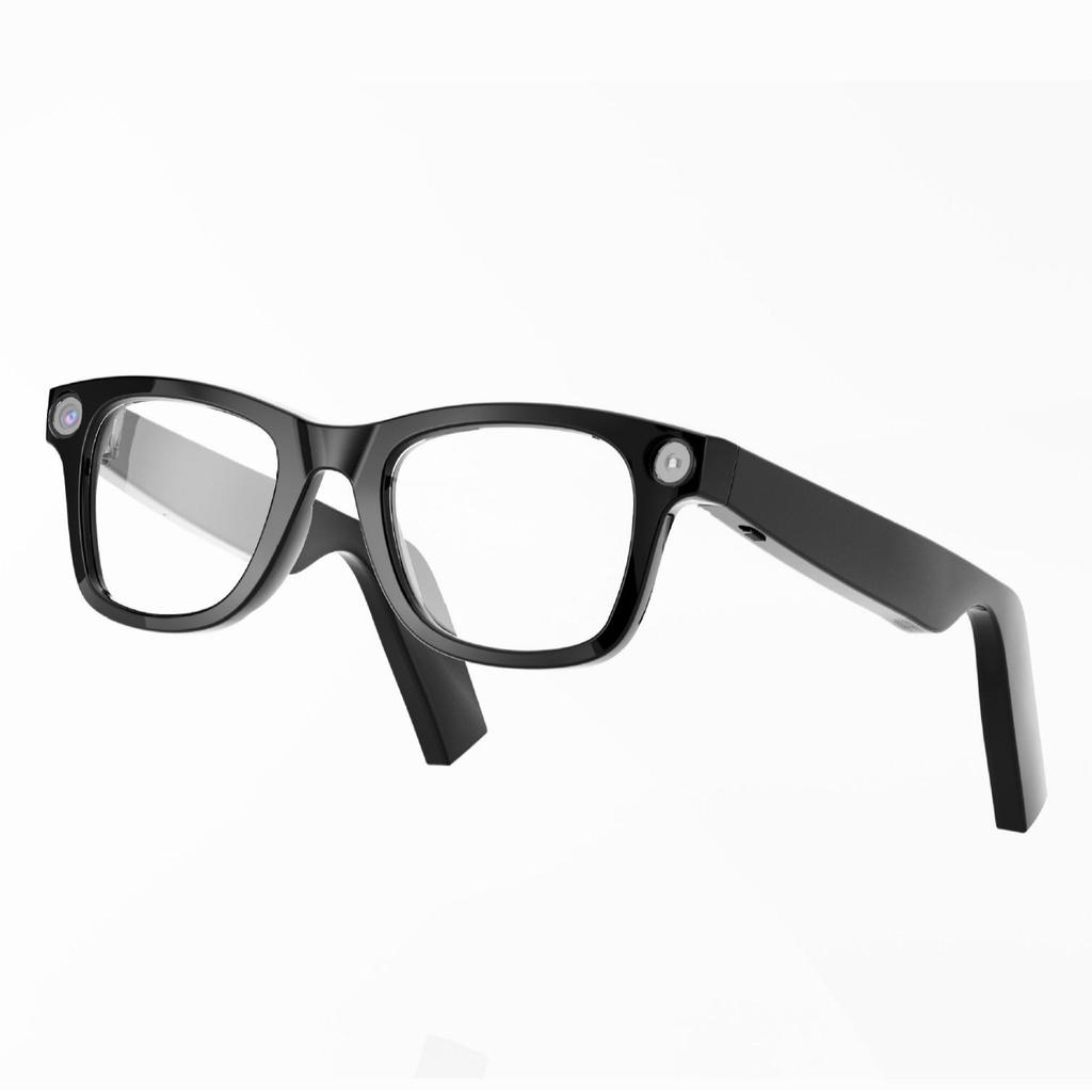 AI Smart Glasses: 800W Pixel, Object Recognition, Real-time Translation, HD Camera for Photo & Video Recording