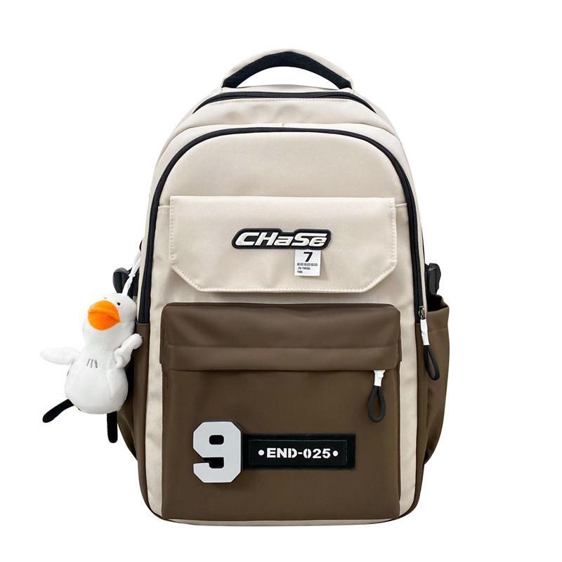 school students Contrast colors Strong and durable Handsome large capacity High value High school students Middle school backpack