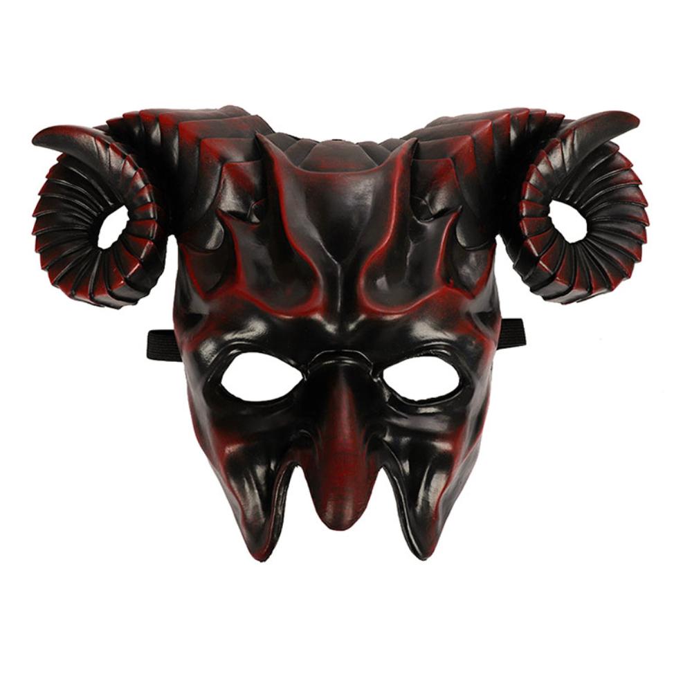 

Высококачественная 3D маска на Хэллоуин Реалистичная Прочная Карнавальный реквизит Ужасные аксессуары для одежды на Хэллоуин темно-красного