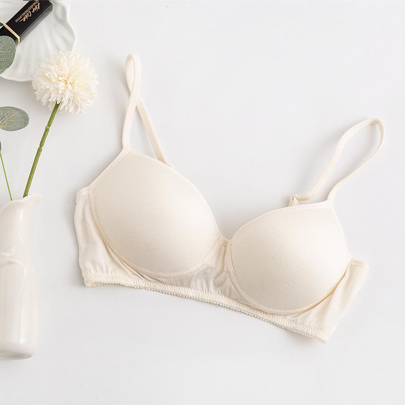 Silk Bra Women s Mulberry Silk Underwear Silk Bra Thin Sports No Rim Bra Girls Bra S