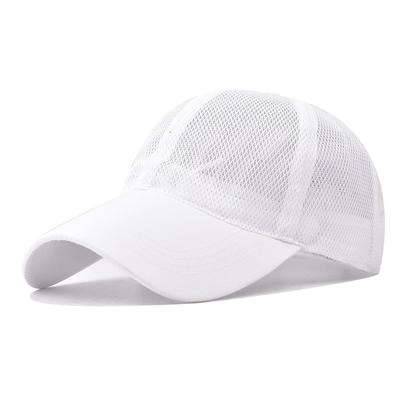 Men's Summer Mesh Baseball Cap Adjustable Back Closure Breathable Lightweight Outdoor Sports Hat for Sun Protection