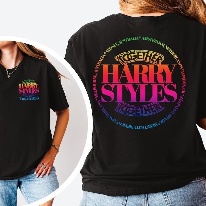 New!! Harry Styles Together Tour 2026 T-Shirt XXXXL