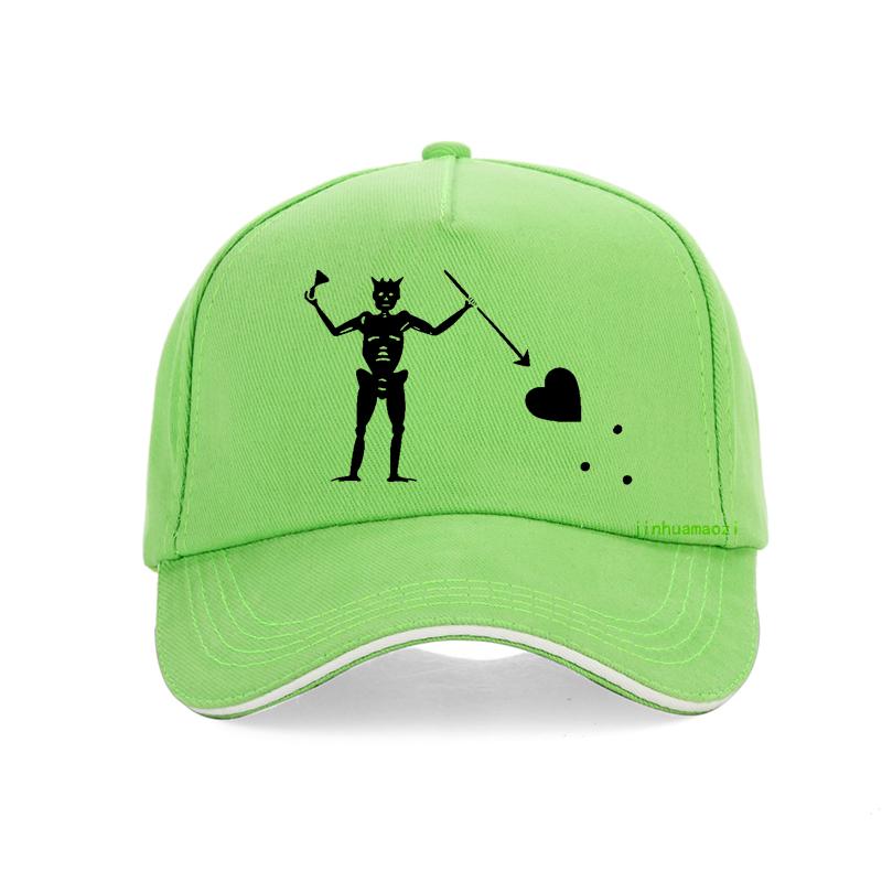 Fashion Black Beard Blackbeard Edward Teach Pirate Print Baseball Cap Summer Men Women Adjustable Hat Snapback Gorras
