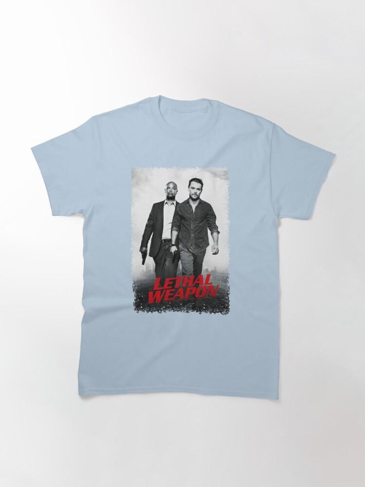 Lethal Weapon Action Movie American Police Motivational Lethal Weapon Buddy Cop Retro Wave Classic T-Shirt