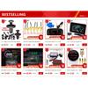 52MM Digital LED EXT Exhaust Gas Temp Gauge + Voltmeter Voltage Air Fuel Auto Car Styling EGT Temperature Gauge Car Meter