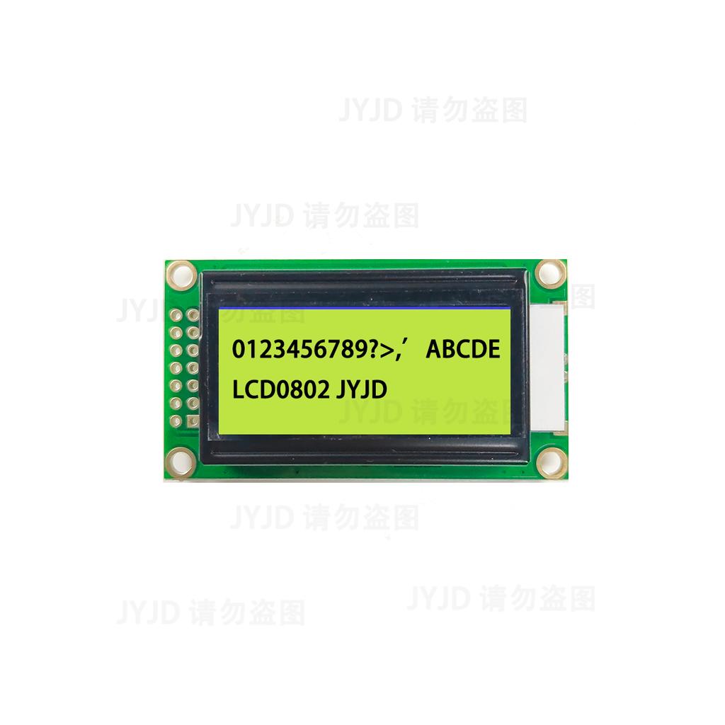 LCD1602 Module Blue Green Screen For Arduino 0802 LCD Character UNO R3 Mega2560 Display PCF8574T IIC I2C Interface