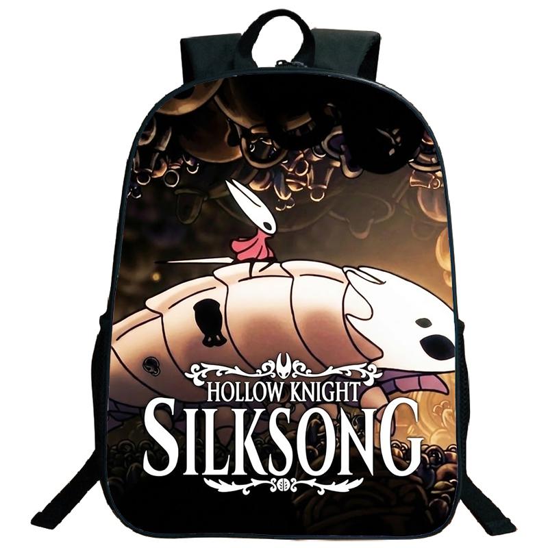 Hollow Knight 2 Backpack Silksong School Bag Hornet Fridge Magnet Boy Children Kid Child Teenager Schoolbag Primary Bookbag Teen Bagpack
