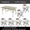 Outdoor Portable Folding Table and Chair Set