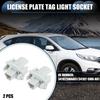 2pcs License Plate Tag Light Socket No.34102SWAA01 for Honda Civic Odyssey