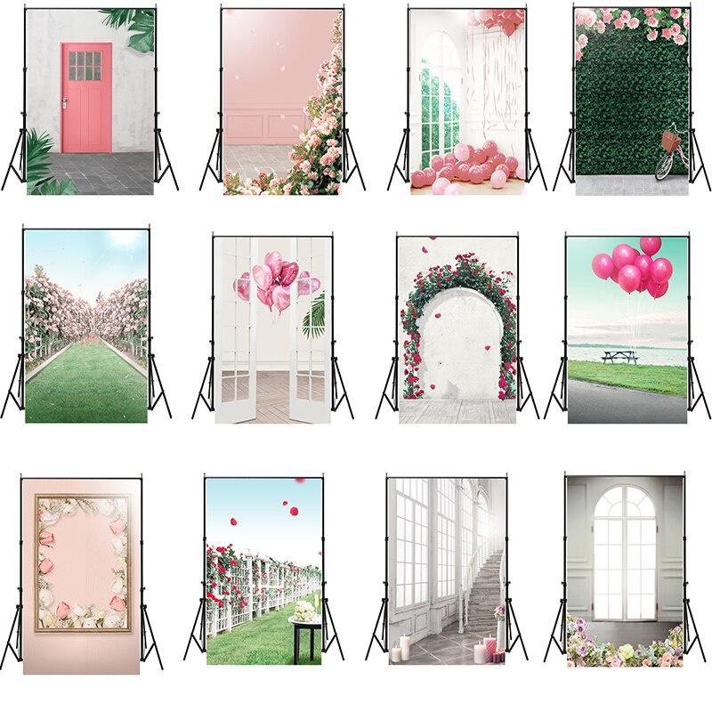 Romantic Backdrop Wedding Photography Background for Weddings,Spring/Summer Events,Flower Decor,Party Backdrop,Photo Gallery
