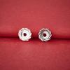 S925 Sterling Silver Spiral Spacer Bead Charm for DIY Bracelets & Necklaces