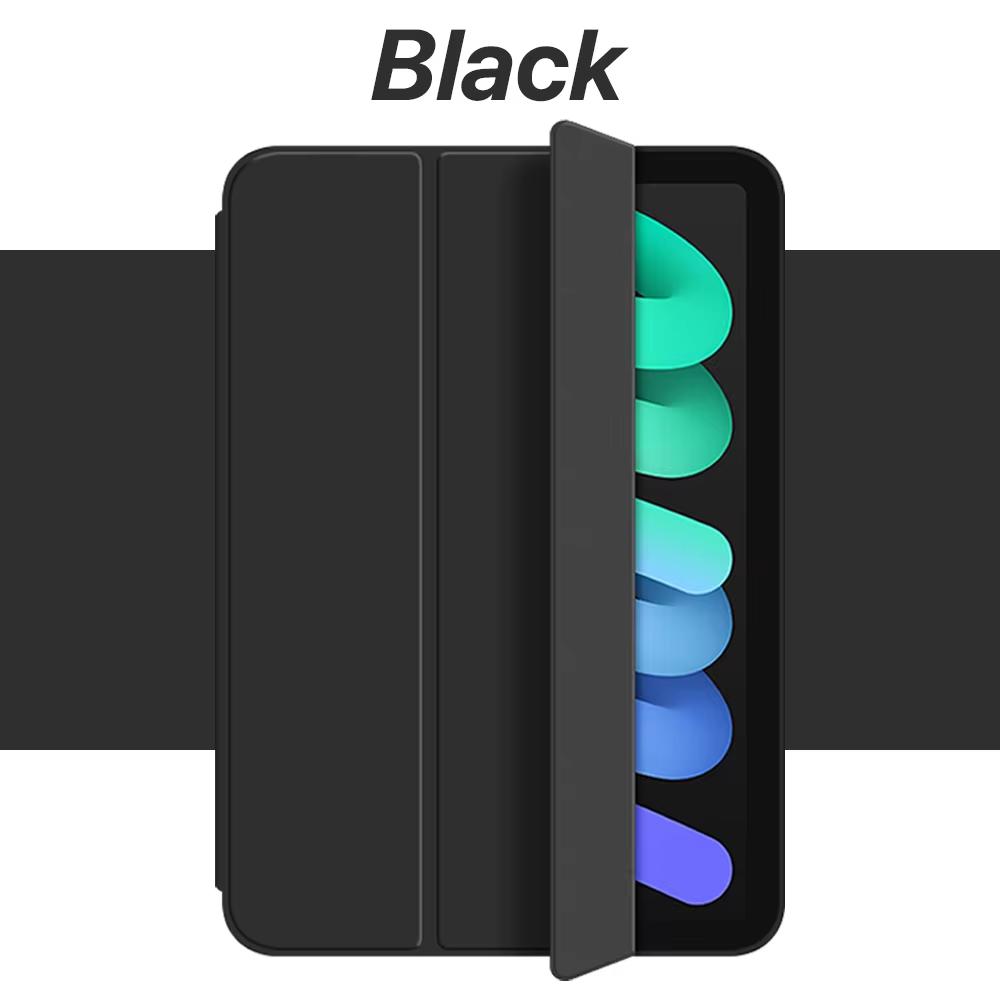 Case for iPad 5th 6th 7th 8th 9th 10th 11th 12th Gen Air 1 2 3 4 5 6 7 Mini 6 7 Trifold Stand Smart Cover and Soft TPU Back