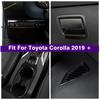 Beifahrer-Handschuhfach-Deckel Scheinwerfer-Lampen-Bedienfeld Getränkehalter-Abdeckung Zierleiste Für Toyota Corolla - 2025 Zubehör