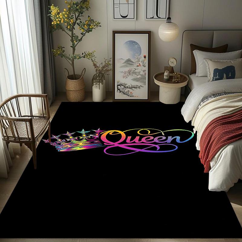 Royal Crown Elegance carpet floor mats printing Room Bathroom mat Art