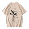 Chainsaw Unisex T Shirt Unisex EU Unisexga Cartoon Pochita Tshirt Japanese Anime Makima Harajuku Graphic Tees Clothing Tops Tshirt