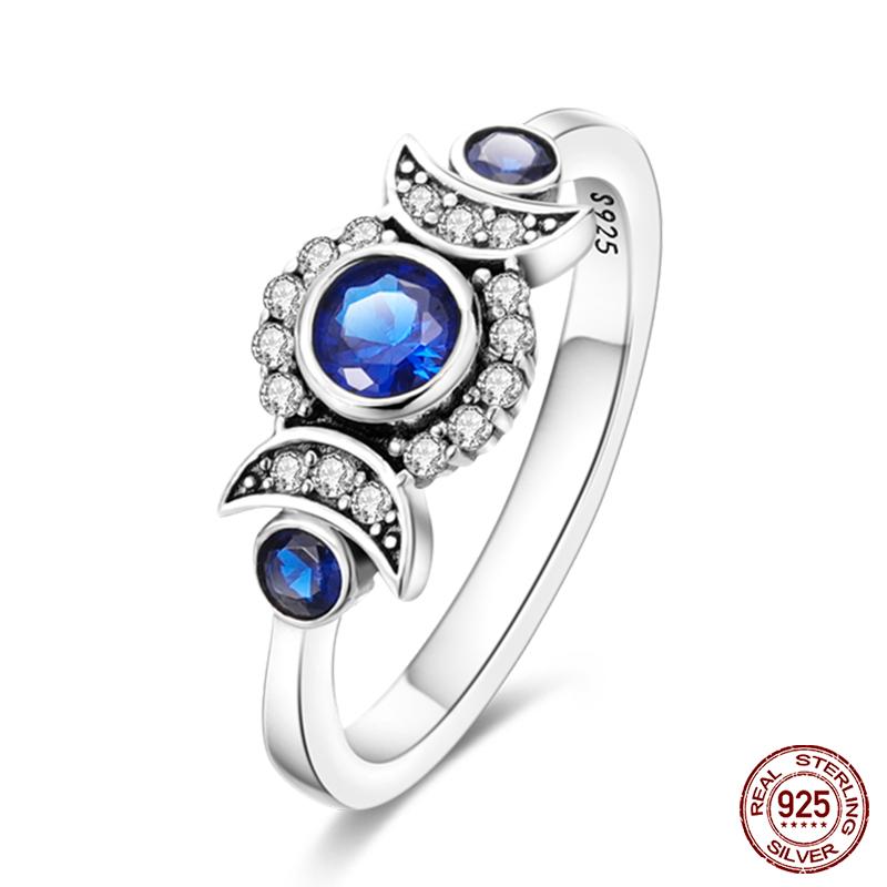 Real 925 Silver Plate Colorful Dragonfly Butterfly Cubic Zircon Rings For Women Wedding Engagement Birthday Jewelry Gift