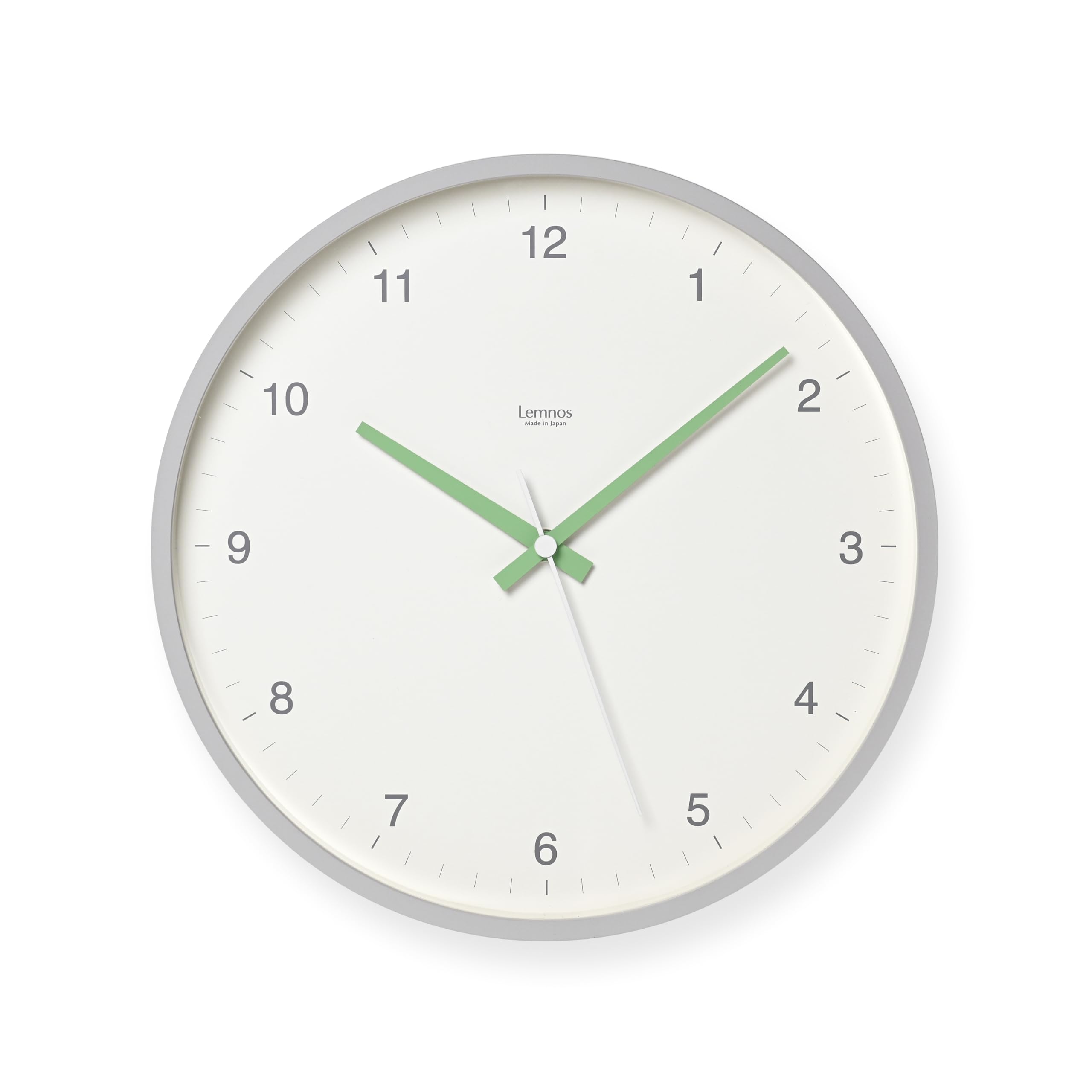 

Lemnos Wall Clock Analog ABS Resin BROTE Lemnos LC24-04 белый
