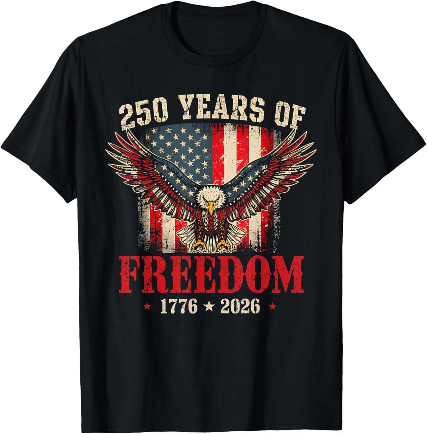 250th American Anniversary Independence T-Shirt S
