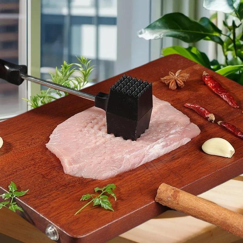 1Pcs Kitchen Meat Poultry Tool Double-Side Beef Steak Pork Meat Hammer Beater Mallet Beef Chicken