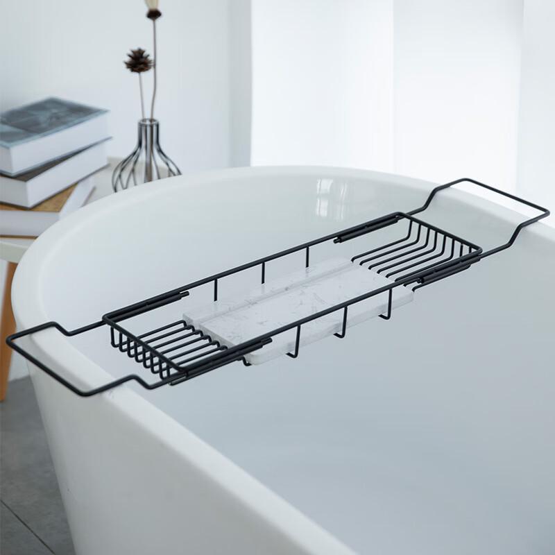 Telescopic Stainless Steel Bathtub Caddy