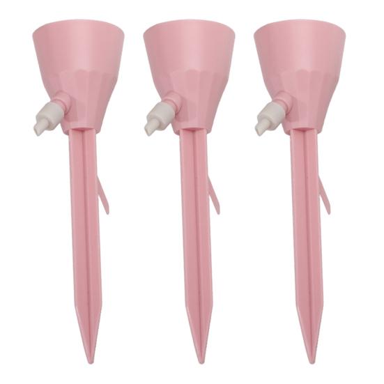 1/3/6Pcs Self Watering Spike Automatic Drip Irrigation System Adjustable Water Speed Plant Water Dispenser