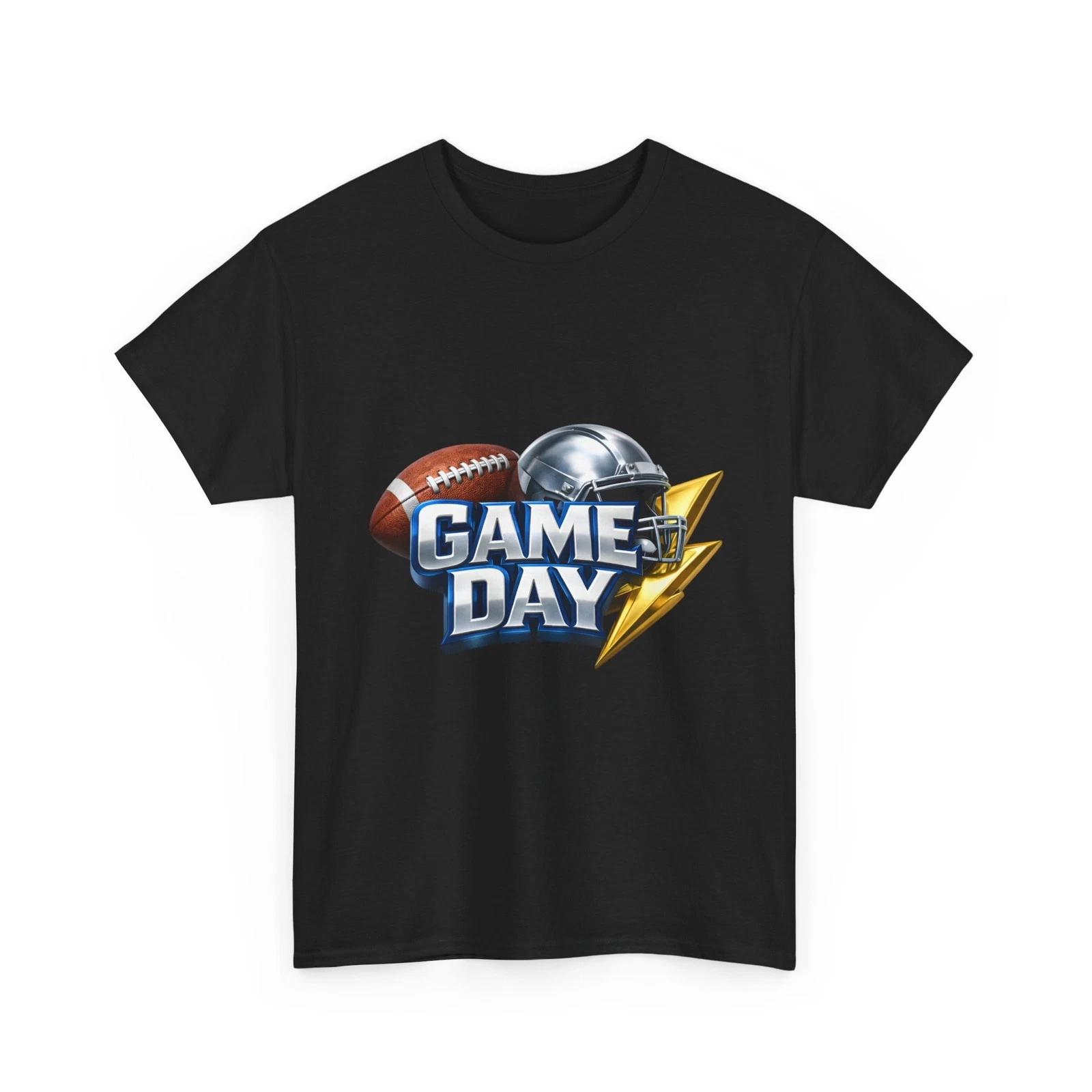 Game Day Football T-Shirt Sports Football Gift Tee 2XL