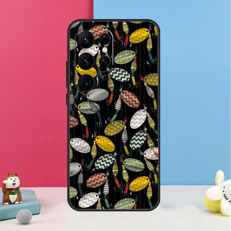 Fishing Tackle Case For Samsung Galaxy S26 S25 Ultra S20 S21 S22 S23 S24 Plus S10 S25 FE Back Cover Shell