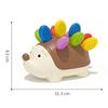 3D Cute Cartoon Hedgehog Puzzle for Toddlers Fine Motor Skills Training Educational Toy