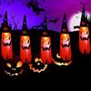 Halloween Funny Light String LED Battery Box Light String Skeleton Carnival Festival Party Yard Festival Decoration, Without Battery