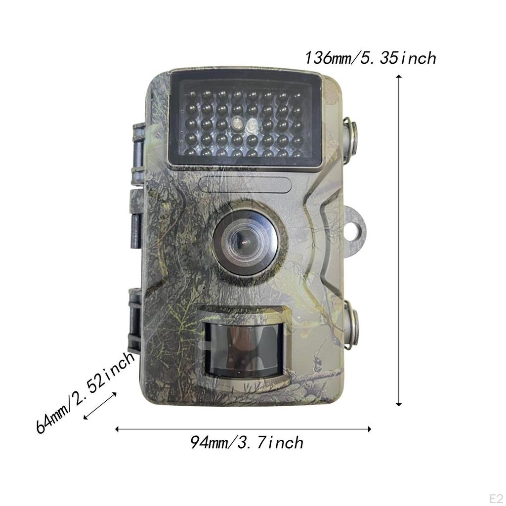 Trail Camera with Night Supplies Gear Accessories Lightweight 1600MP 1080P