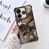 Bleach Kisuke Urahara Plating Phone Case For Xiaomi Redmi Note 14 15 Pro Plus 13 12 11 11S 11T 10 9S 9 5G Anti-Fall Airabag Cove